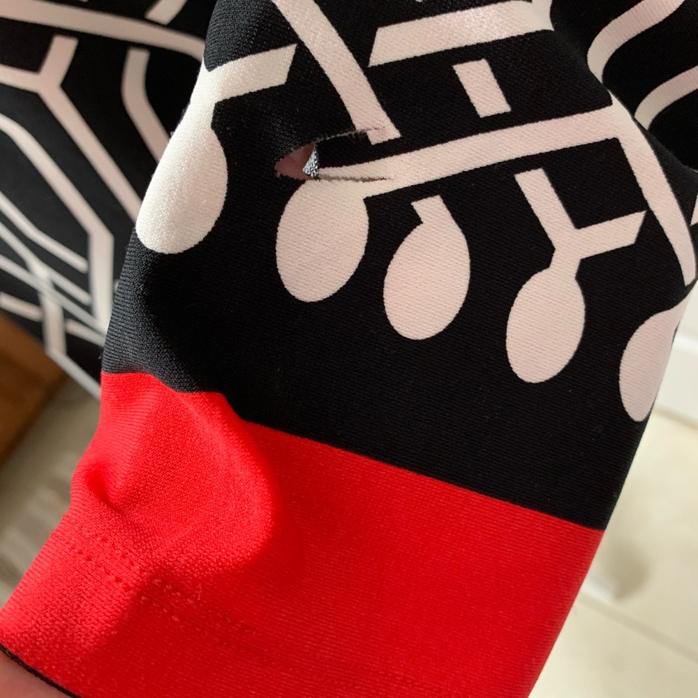 Lavanya red and black dress. - Picture 6 of 6